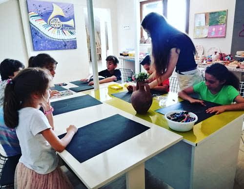 Çocuklar ile Resim Çalışmalarımız